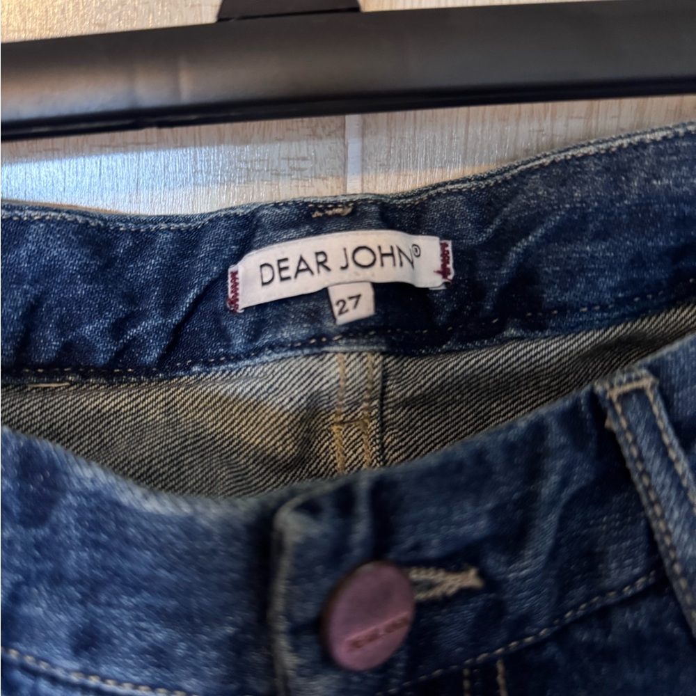 Distressed Blue Jeans for Women- Dear John - Picture 2 of 3